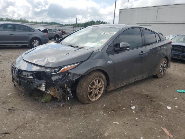 JTDKARFP5H3037621 - 2017 TOYOTA PRIUS PRIM ნაცრისფერი ფოტო 1