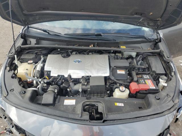 JTDKARFP5H3037621 - 2017 TOYOTA PRIUS PRIM ნაცრისფერი ფოტო 11