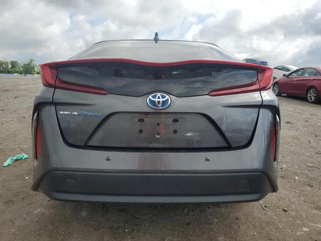 JTDKARFP5H3037621 - 2017 TOYOTA PRIUS PRIM ნაცრისფერი ფოტო 6
