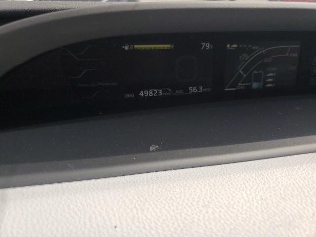 JTDKARFP5H3037621 - 2017 TOYOTA PRIUS PRIM ნაცრისფერი ფოტო 9