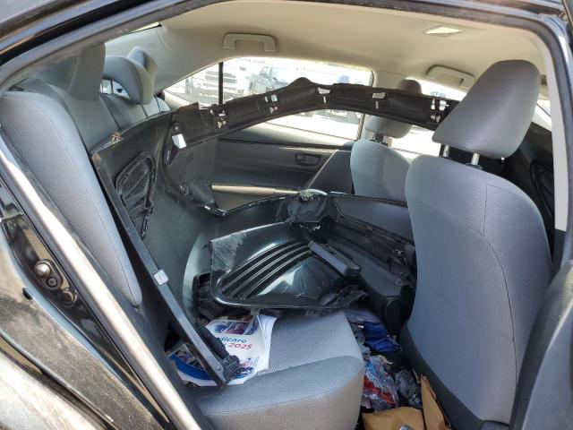 2T1BURHE5HC908303 - 2017 TOYOTA COROLLA L BLACK photo 10