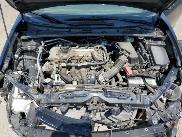 2T1BURHE5HC908303 - 2017 TOYOTA COROLLA L BLACK photo 11