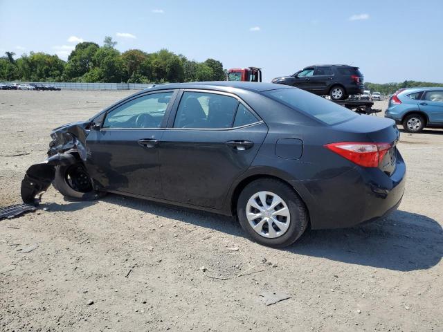 2T1BURHE5HC908303 - 2017 TOYOTA COROLLA L BLACK photo 2