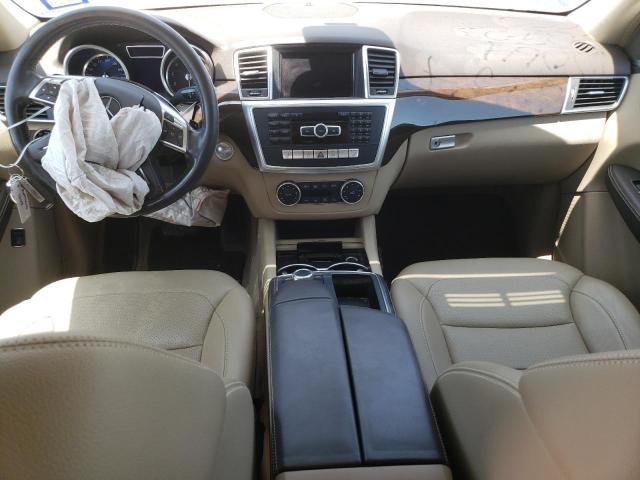 4JGDA5HB9FA566772 - 2015 MERCEDES-BENZ ML 350 4MATIC BLUE photo 8