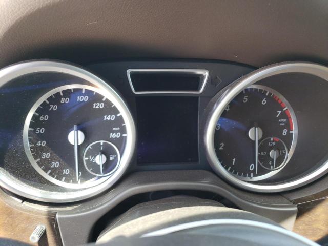 4JGDA5HB9FA566772 - 2015 MERCEDES-BENZ ML 350 4MATIC BLUE photo 9