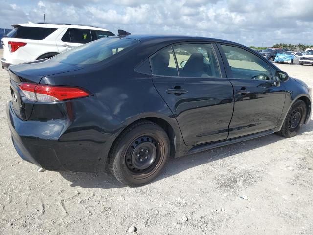 JTDEPMAE9MJ119474 - 2021 TOYOTA COROLLA LE BLACK photo 3