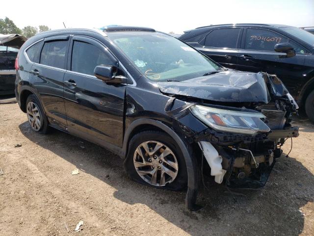 5J6RM4H70FL053478 - 2015 HONDA CR-V EXL BLACK photo 4