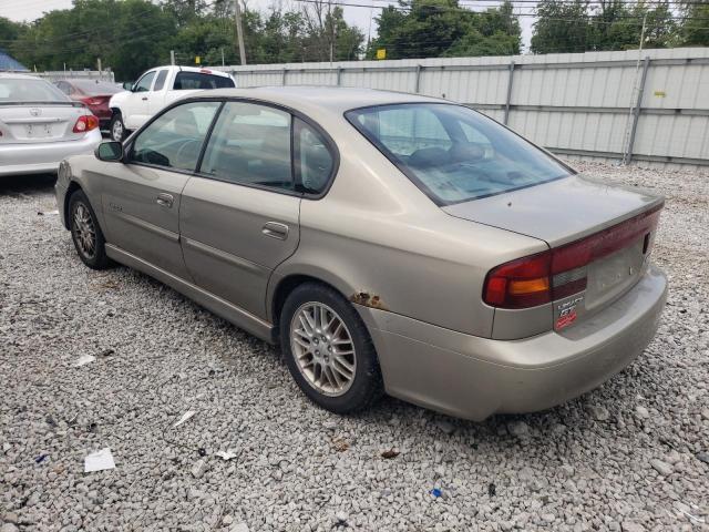 4S3BE656816216378 - 2001 SUBARU LEGACY GT LIMITED TAN photo 2