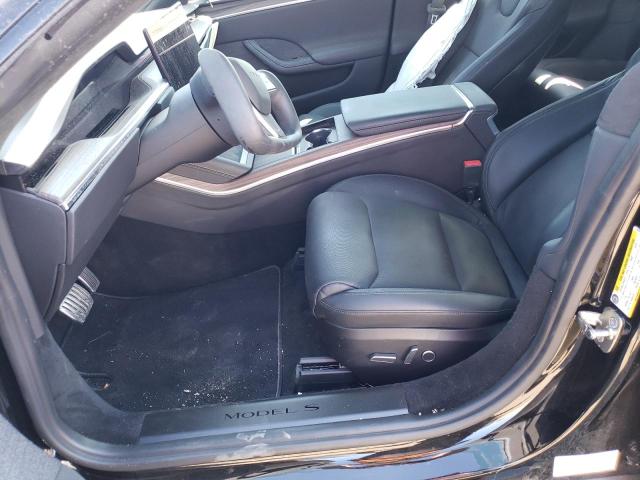 5YJSA1E57NF488520 - 2022 TESLA MODEL S Սև լուսանկար 7