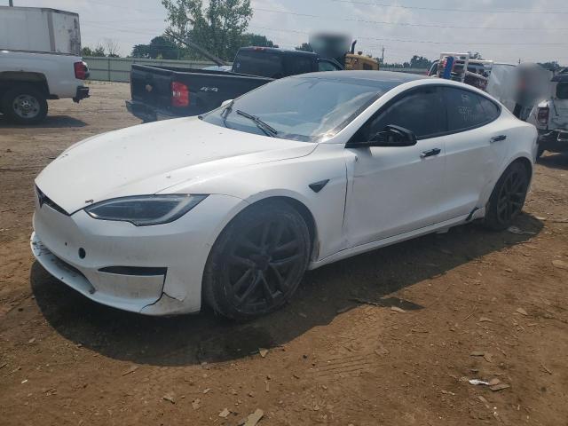5YJSA1E52NF490384 - 2022 TESLA MODEL S Ağ foto 1