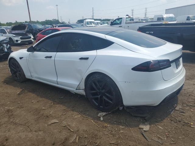 5YJSA1E52NF490384 - 2022 TESLA MODEL S Ağ foto 2
