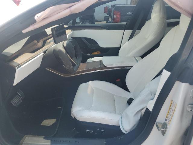 5YJSA1E52NF490384 - 2022 TESLA MODEL S Ağ foto 7