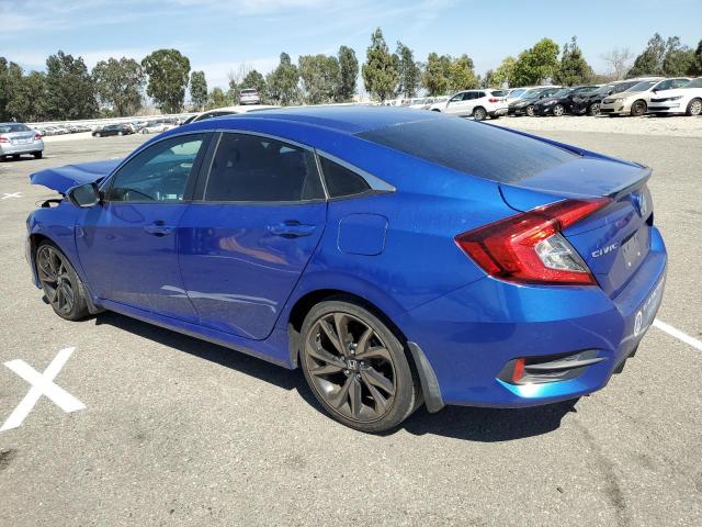 2HGFC2F86KH587069 - 2019 HONDA CIVIC SPORT 蓝色 照片 2