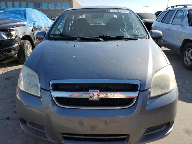 KL1TD5DE7AB090507 - 2010 CHEVROLET AVEO LS 石墨色 照片 5