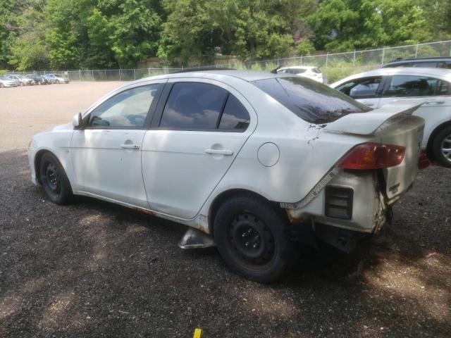 JA3AU86UX8U602649 - 2008 MITSUBISHI LANCER GTS WHITE photo 2