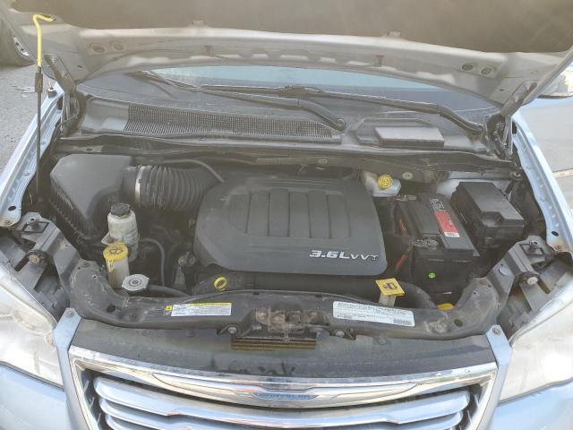 2C4RC1CG5CR413183 - 2012 CHRYSLER TOWN & COU TOURING L BLUE photo 12