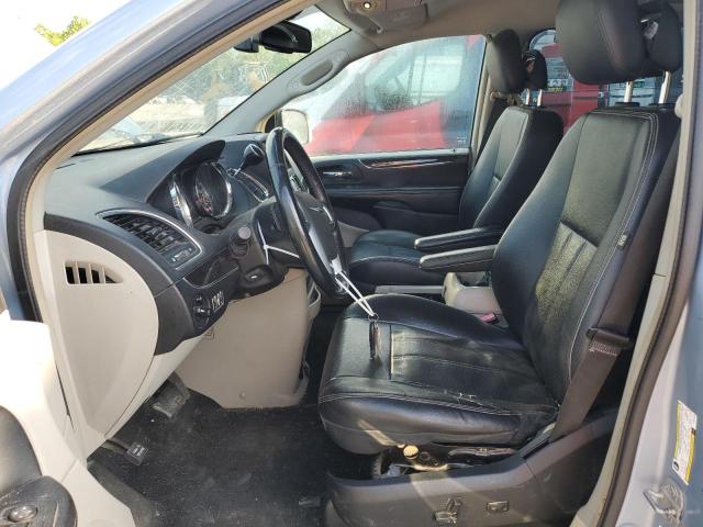 2C4RC1CG5CR413183 - 2012 CHRYSLER TOWN & COU TOURING L BLUE photo 7