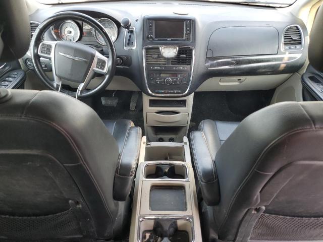 2C4RC1CG5CR413183 - 2012 CHRYSLER TOWN & COU TOURING L BLUE photo 8