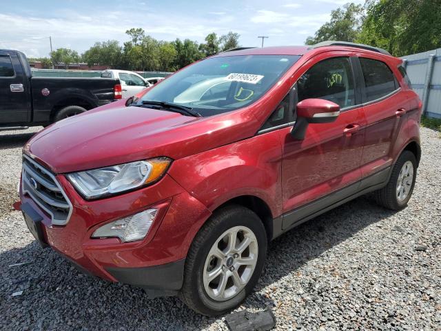 MAJ6S3GL9KC280191 - 2019 FORD ECOSPORT SE Rojo foto 1