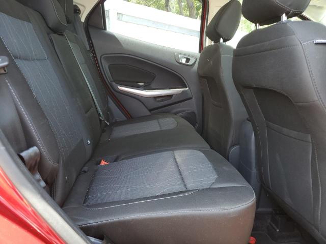 MAJ6S3GL9KC280191 - 2019 FORD ECOSPORT SE Rojo foto 10