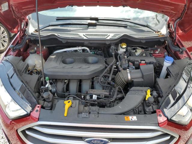 MAJ6S3GL9KC280191 - 2019 FORD ECOSPORT SE Rojo foto 11
