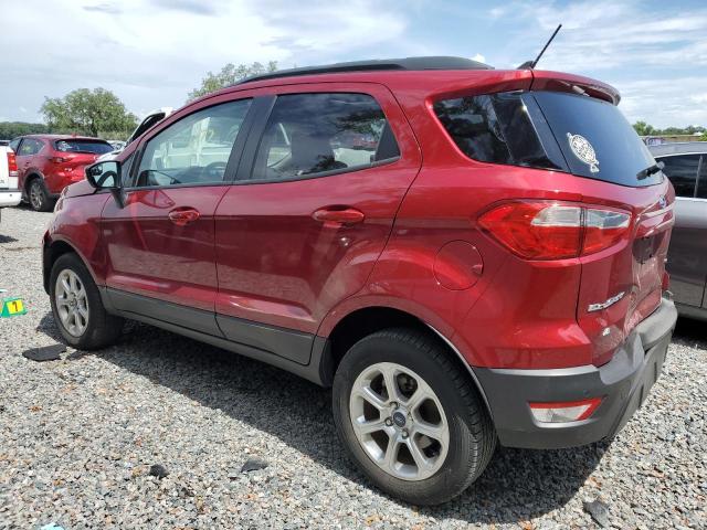 MAJ6S3GL9KC280191 - 2019 FORD ECOSPORT SE RED photo 2