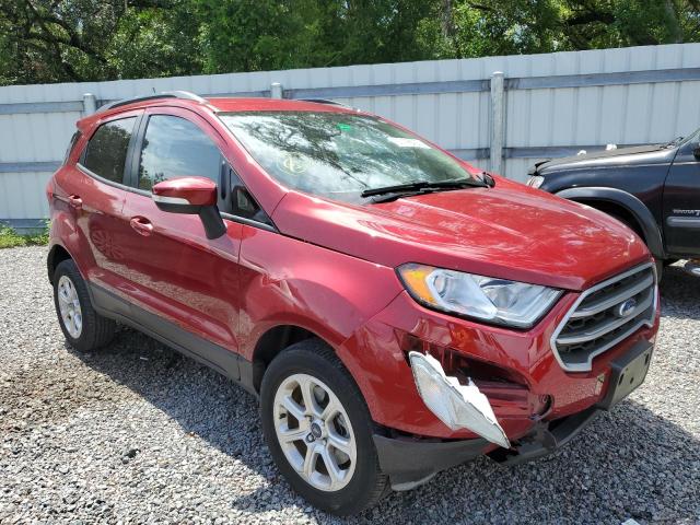MAJ6S3GL9KC280191 - 2019 FORD ECOSPORT SE Rojo foto 4