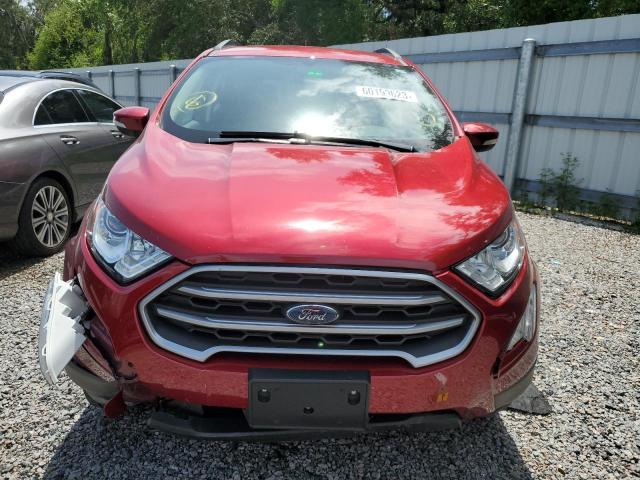 MAJ6S3GL9KC280191 - 2019 FORD ECOSPORT SE Rojo foto 5