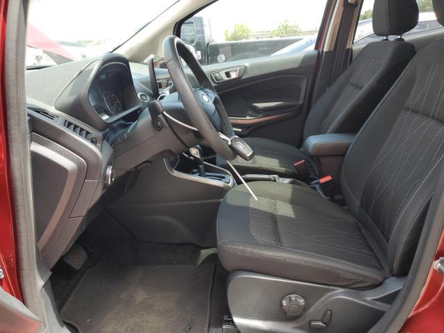 MAJ6S3GL9KC280191 - 2019 FORD ECOSPORT SE Rojo foto 7