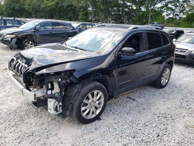 1C4PJMDS3FW681503 - 2015 JEEP CHEROKEE LIMITED BLACK photo 1