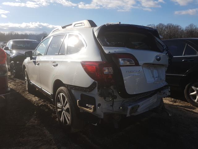 4S4BSENCXK3372218 - 2019 SUBARU OUTBACK 3.6R LIMITED WHITE photo 3