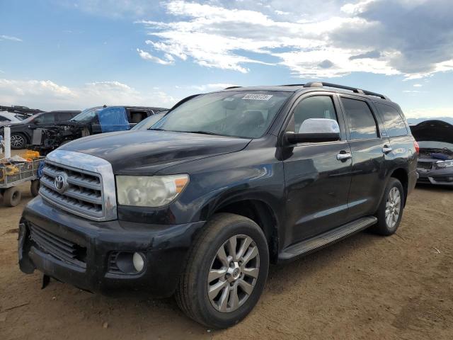 5TDDW5G17AS027500 - 2010 TOYOTA SEQUOIA PLATINUM BLACK photo 1