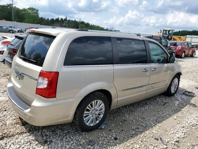 2C4RC1GGXCR245616 - 2012 CHRYSLER TOWN & COU LIMITED GOLD photo 3