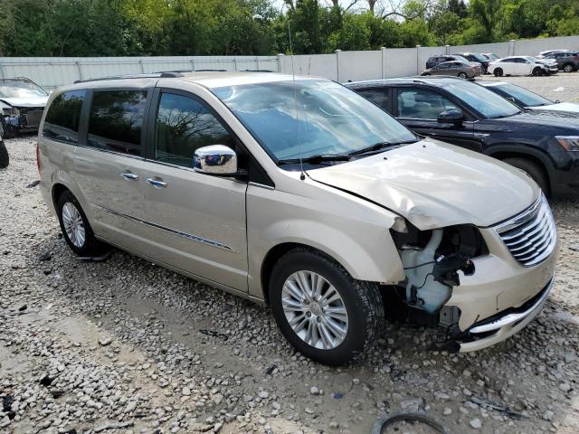 2C4RC1GGXCR245616 - 2012 CHRYSLER TOWN & COU LIMITED GOLD photo 4