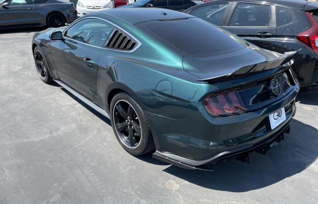 1FA6P8K03K5502787 - 2019 FORD MUSTANG BULLITT GREEN photo 3