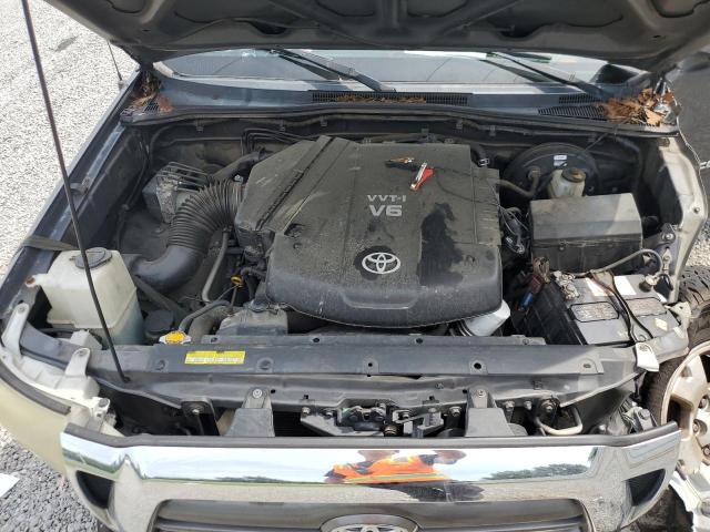 5TEJU4GN7AZ711911 - 2010 TOYOTA TACOMA DOUBLE CAB PRERUNNER CHARCOAL photo 11