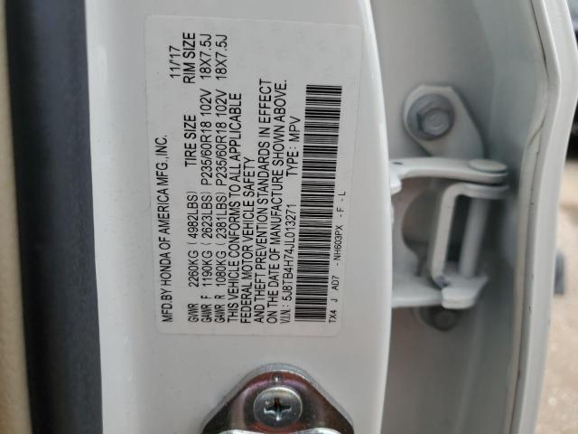 5J8TB4H74JL013271 - 2018 ACURA RDX ADVANCE Ağ foto 14