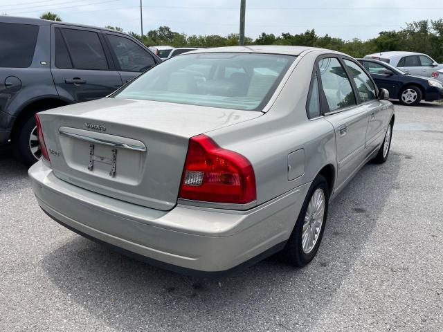 YV1TS92D441335798 - 2004 VOLVO S80 SILVER photo 4