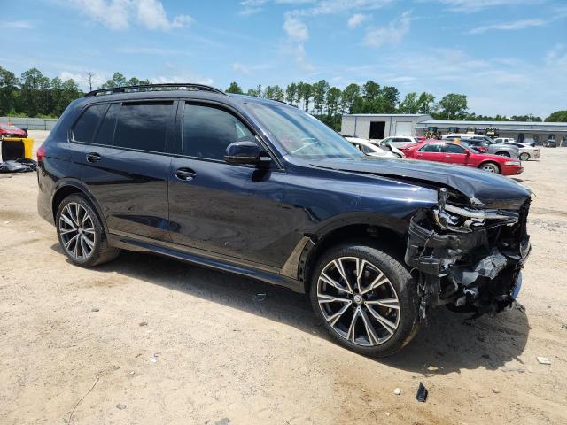 5UXCW2C01L9A00206 - 2020 BMW X7 XDRIVE40I BLACK photo 4