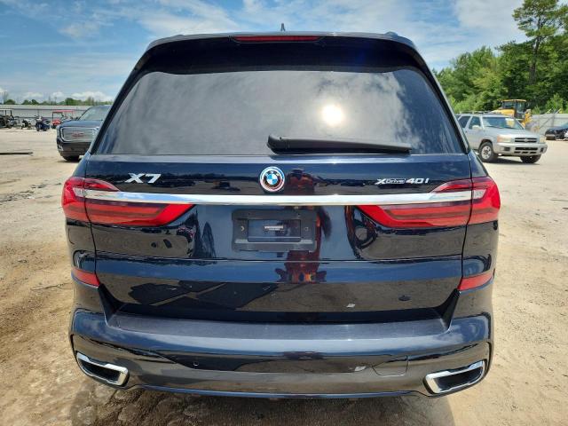 5UXCW2C01L9A00206 - 2020 BMW X7 XDRIVE40I BLACK photo 6