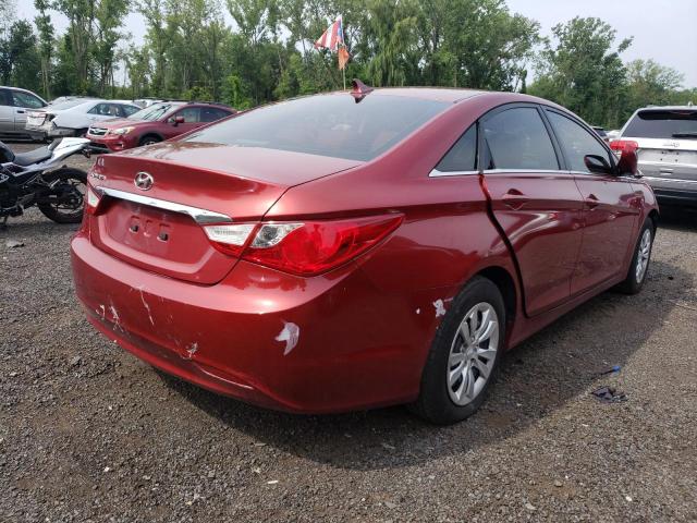 5NPEB4AC3BH212932 - 2011 HYUNDAI SONATA GLS BURGUNDY photo 3