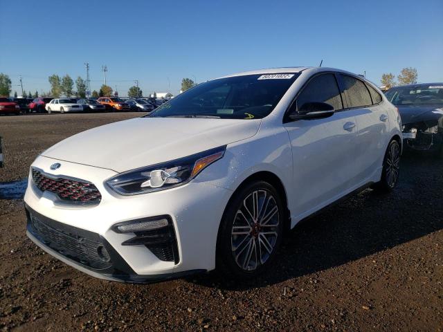 KNAF45A75M5098973 - 2021 KIA FORTE GT WHITE photo 2