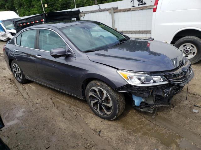 1HGCR2F00HA042701 - 2017 HONDA ACCORD EX GRAY photo 4