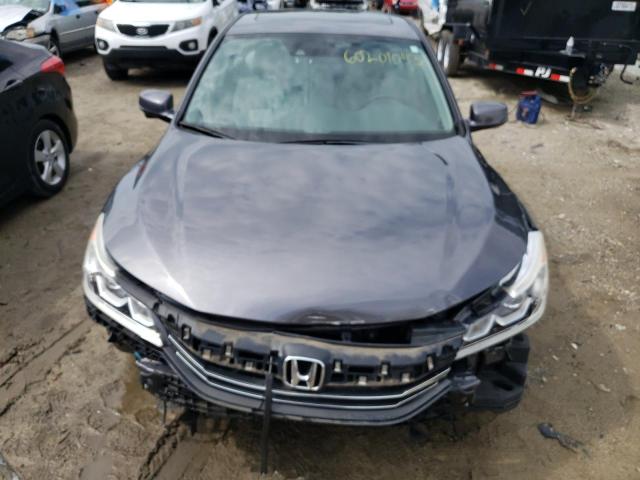 1HGCR2F00HA042701 - 2017 HONDA ACCORD EX GRAY photo 5