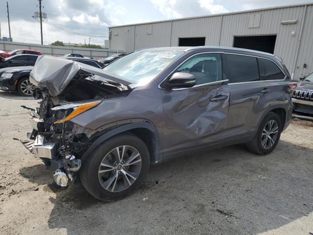 5TDKKRFHXGS174380 - 2016 TOYOTA HIGHLANDER XLE GRAY photo 1