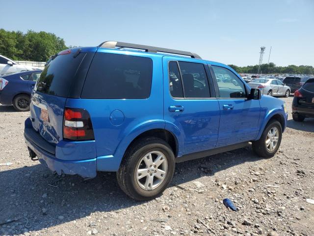 1FMEU7DE2AUA69318 - 2010 FORD EXPLORER XLT BLUE photo 3