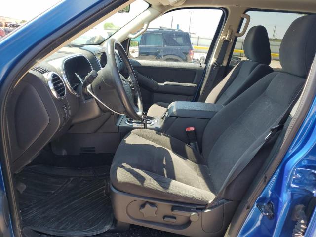 1FMEU7DE2AUA69318 - 2010 FORD EXPLORER XLT BLUE photo 7