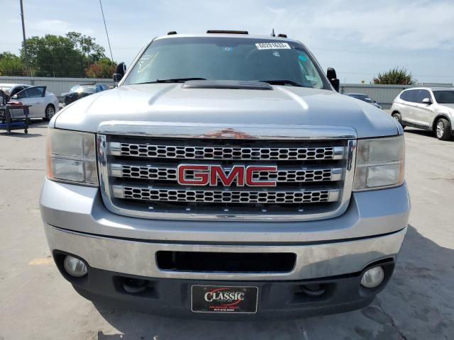 1GT121E87DF226655 - 2013 GMC SIERRA K2500 SLT SILVER photo 5