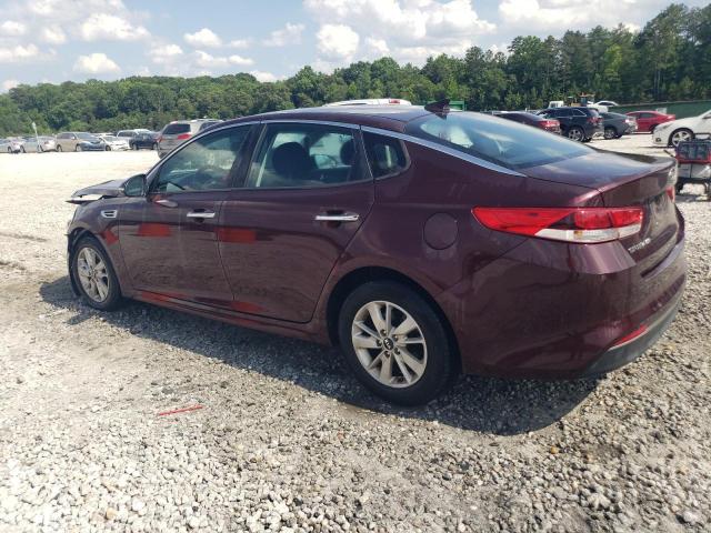 5XXGT4L36GG105752 - 2016 KIA OPTIMA LX BURGUNDY photo 2