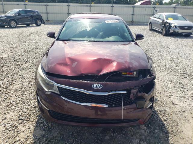 5XXGT4L36GG105752 - 2016 KIA OPTIMA LX BURGUNDY photo 5